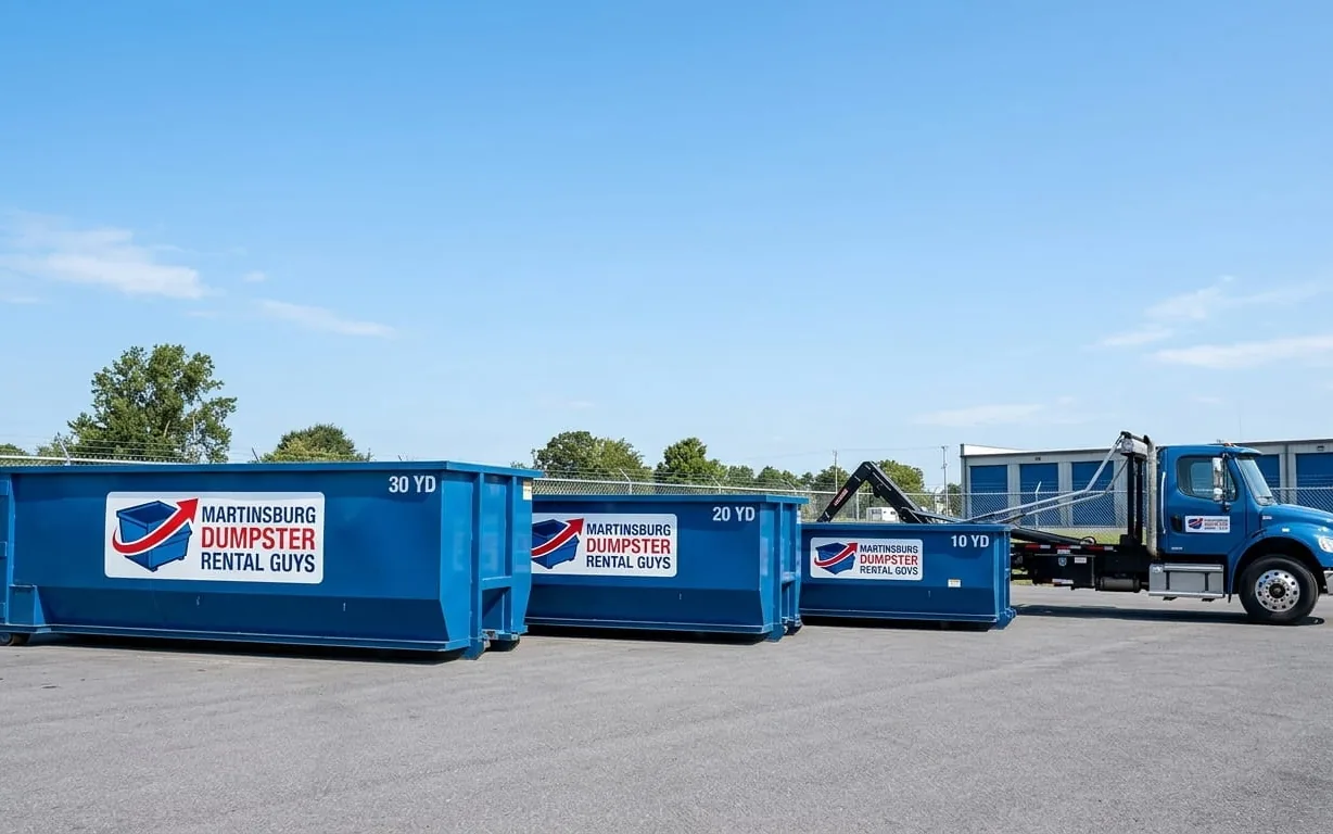 Dumpster rental in Falling Waters WV Roll-off dumpster rental serving Falling Waters, WV