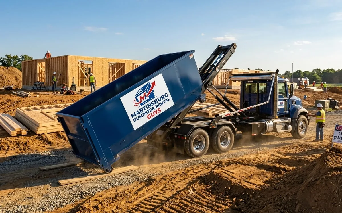 Dumpster rental in Summit Point WV Roll-off dumpster rental serving Summit Point, WV